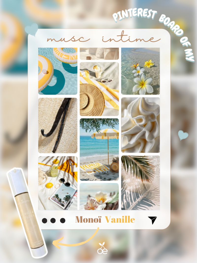 musc intime monoi vanille