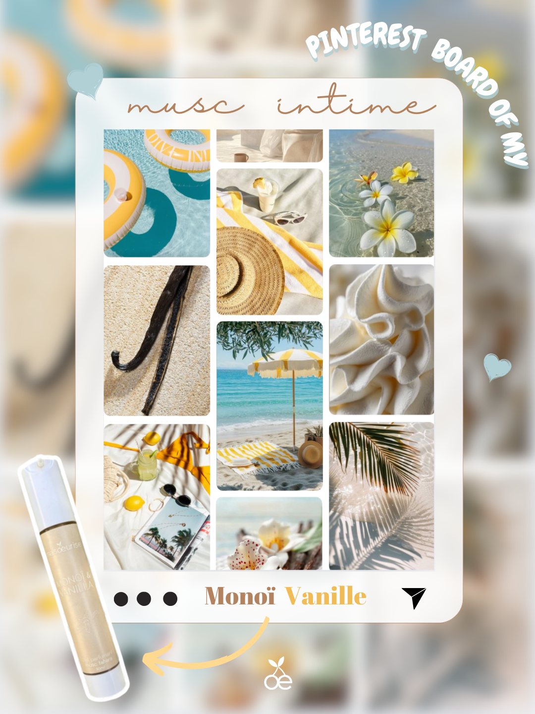 musc intime monoi vanille