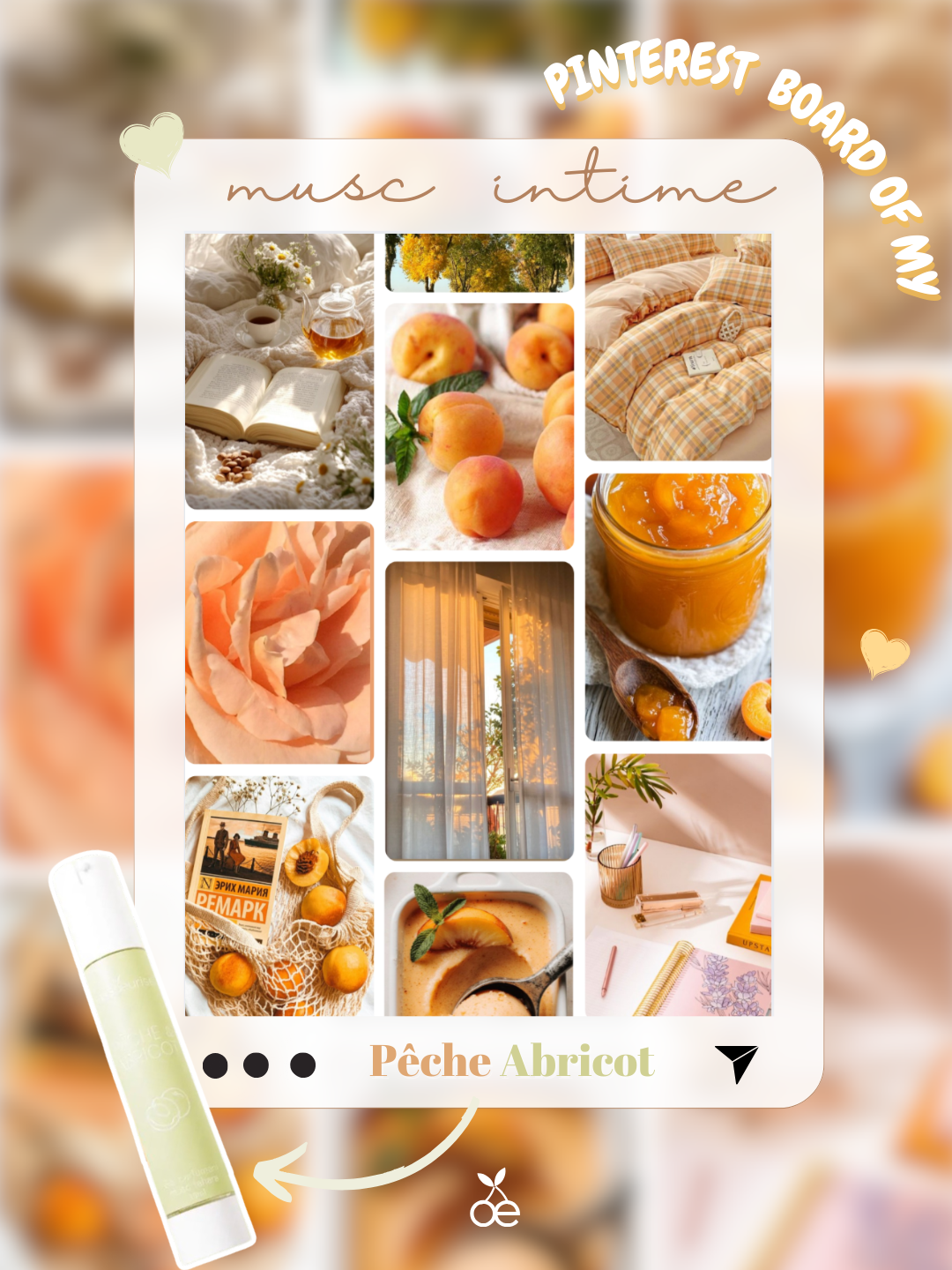 musc intime peche abricot