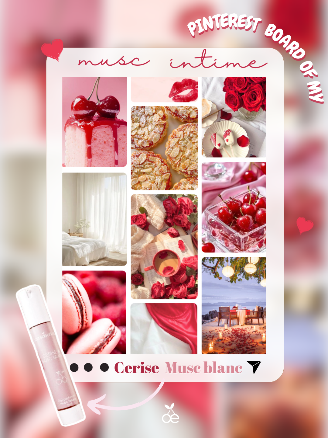 musc intime cerise musc blanc